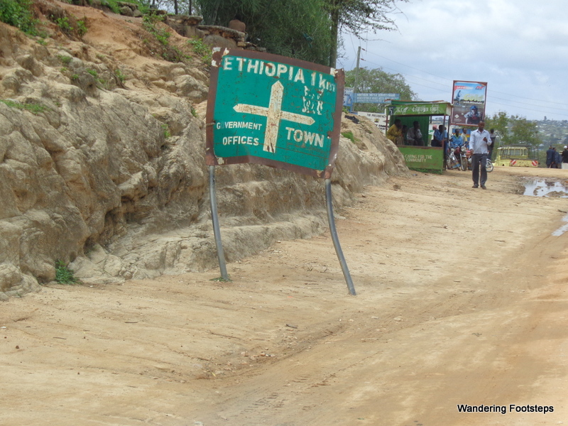 Entering Ethiopia.  Looks promising, no?
