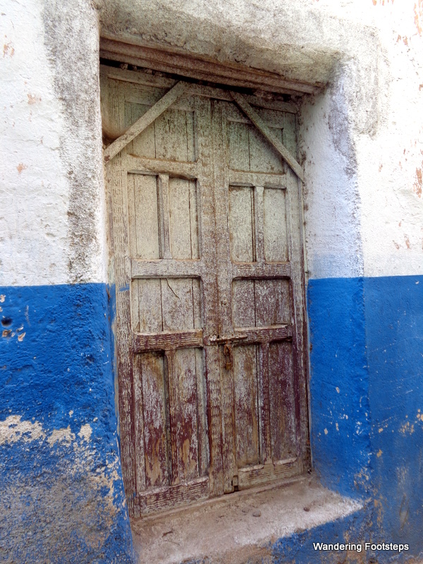 A door in Harar's old town that brings me back to France's ancient villages.