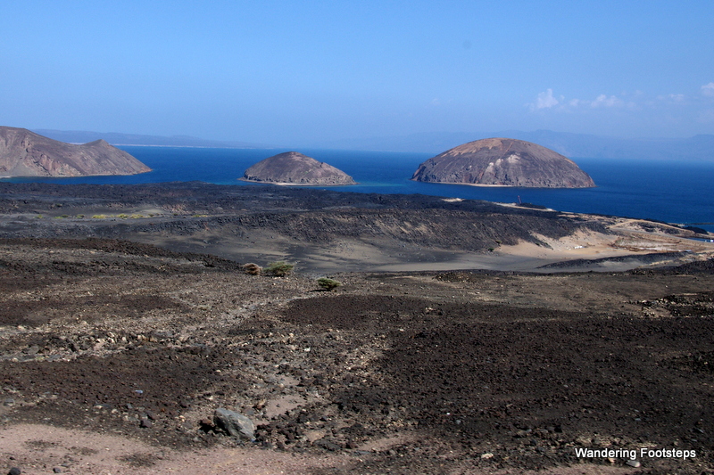 Devil's Islands, volcanoes in the Bay of Goubet.