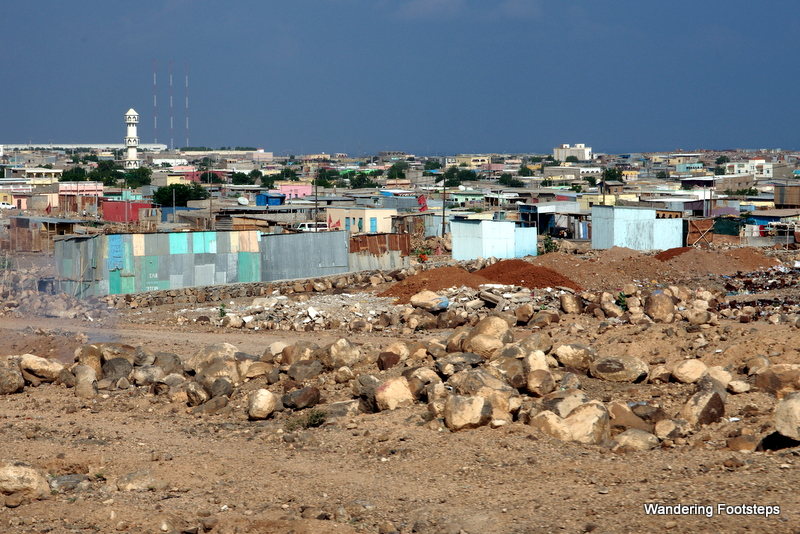 The outskirts of Djibouti City.