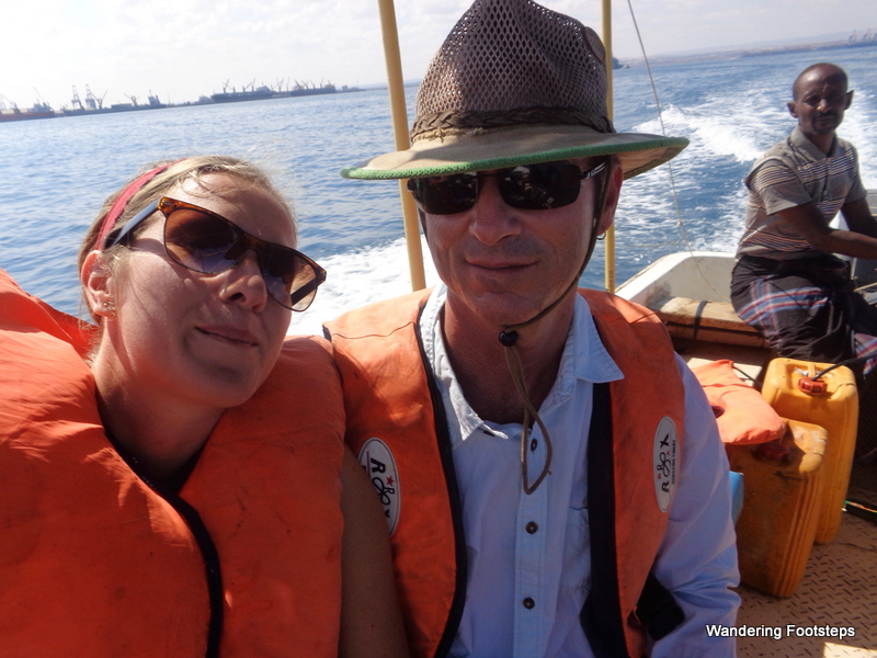 A boat ride to Moucha Island is a good cancellation prize in lieu of whale shark snorkelling.