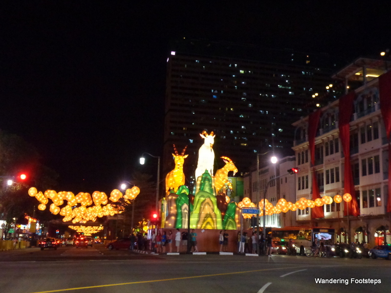 It's almost the Year of the Goat in China Town!