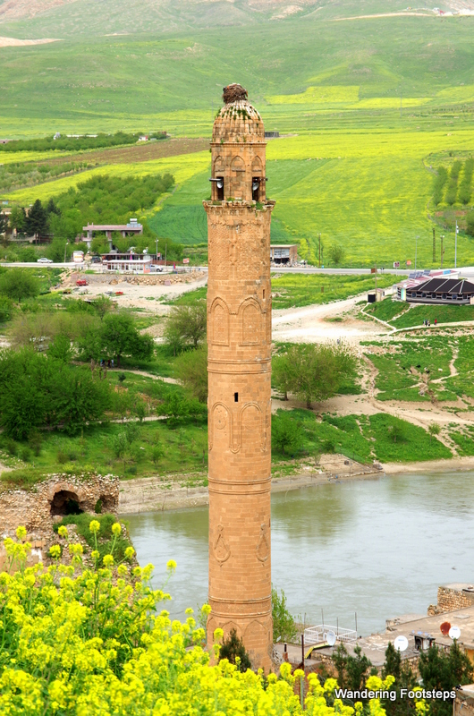The ancient mosque of Hasankeyf.