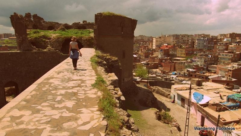 The old wall of Diyarbakir.