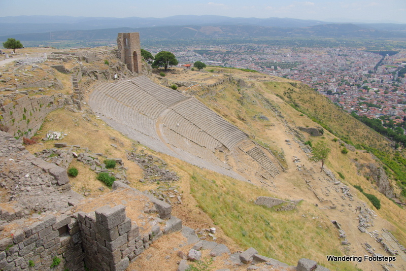 Pergamon's hilltop amphitheater.