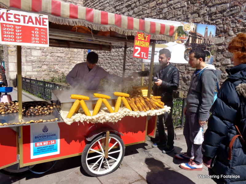 Grilled corn stand!