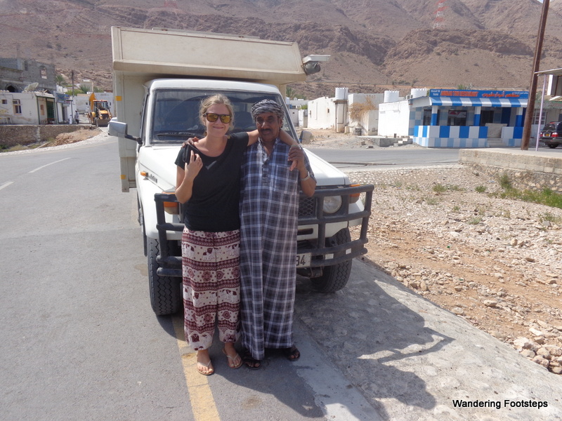 This Omani man may have been weird, but our inner radar told us he was harmless.