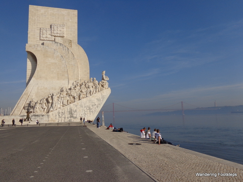 33 Portuguese explorers are immortalized in the Monument to the Discoveries.