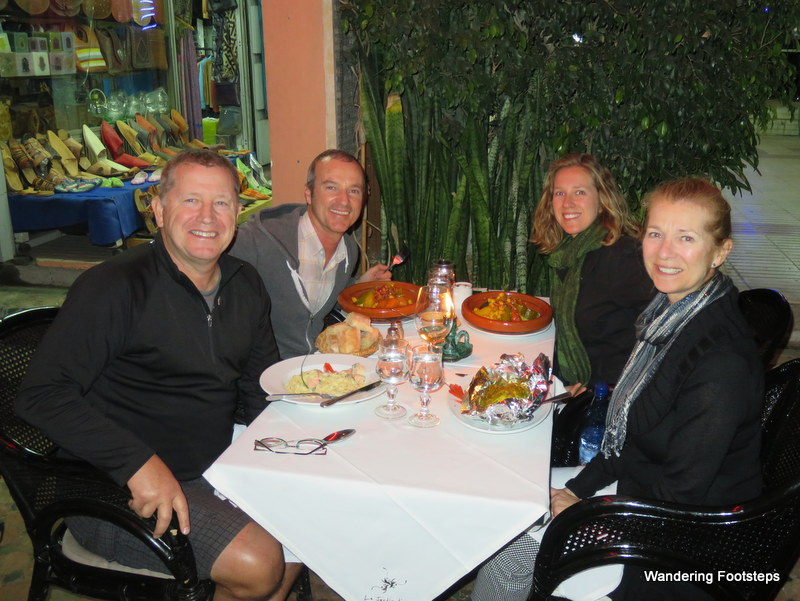Christmas dinner in Agadir!