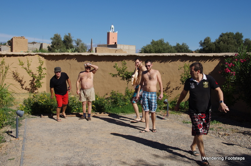 Petanque, a favorite pastime among French men.