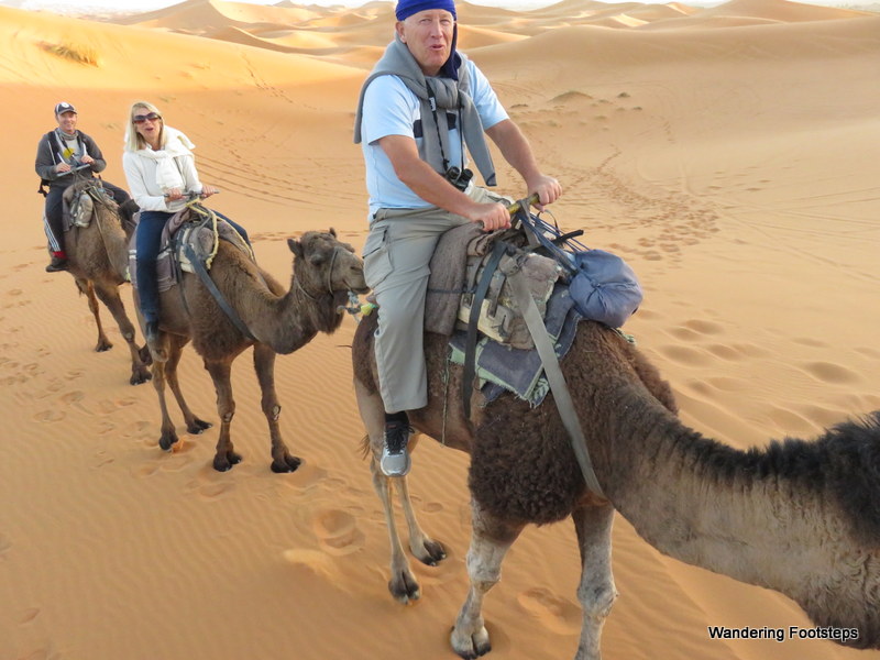 Our camel ride, like traveling to Morocco, was a wee bit uncomfortable, a lot of fun, and a forever-cherished memory.