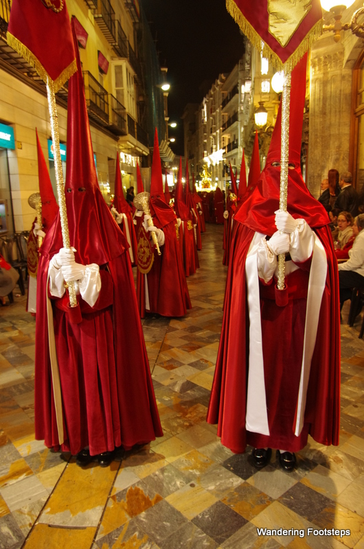 The Semana Santa procession.