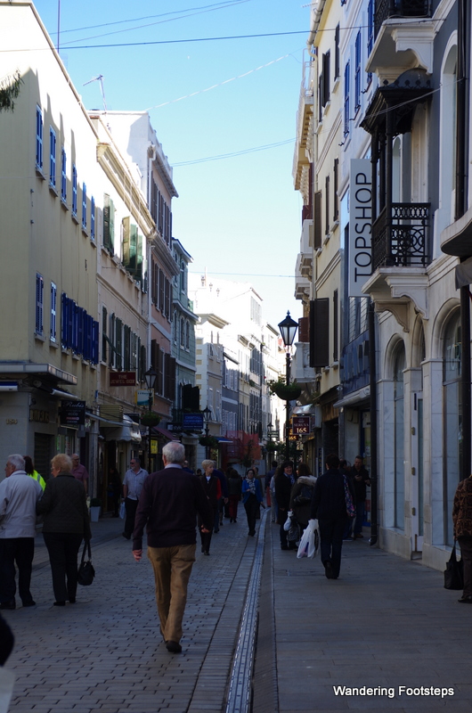 Gibraltar's Main Street.