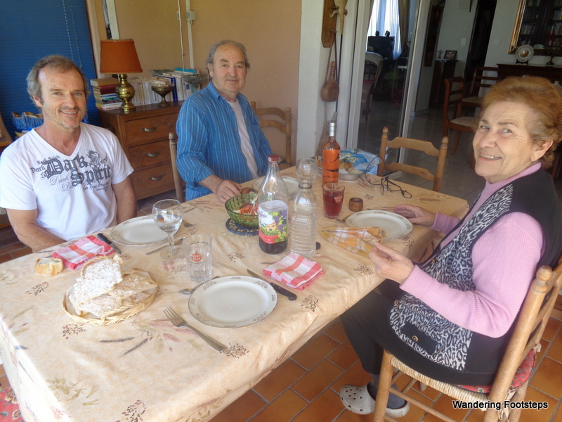 Having lunch with Bruno and his parents - one of our post-yoga routines that never got old.