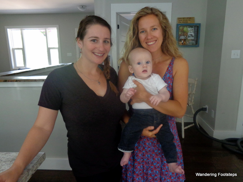 A visit with my cousin, Katie, and her six-month-old baby boy, Theo(dorable).