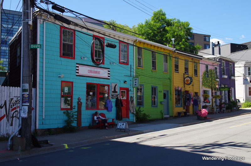 Some of the funky colors of Halifax.