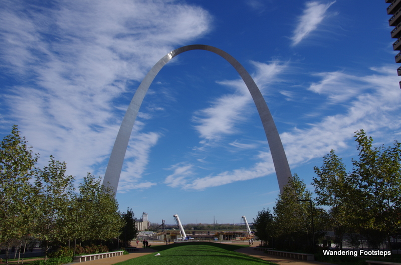 The St. Louis Arch, the gateway to the West.