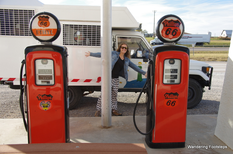 We would see many old service stations during our road trip, most notably the Phillips 66 stations, a gas station company named after Route 66!