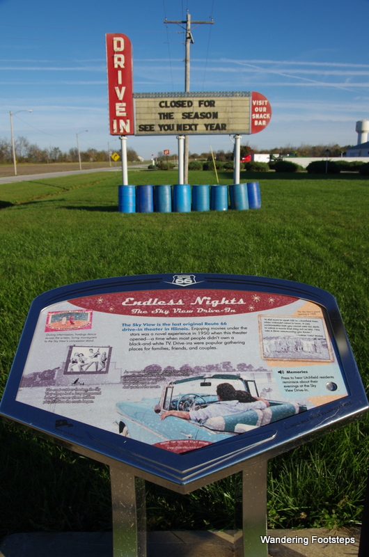 In Illinois there are excellent interpretive signs of historical markers along Route 66.