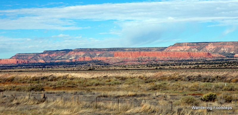 The stunning red mesas of New Mexico.