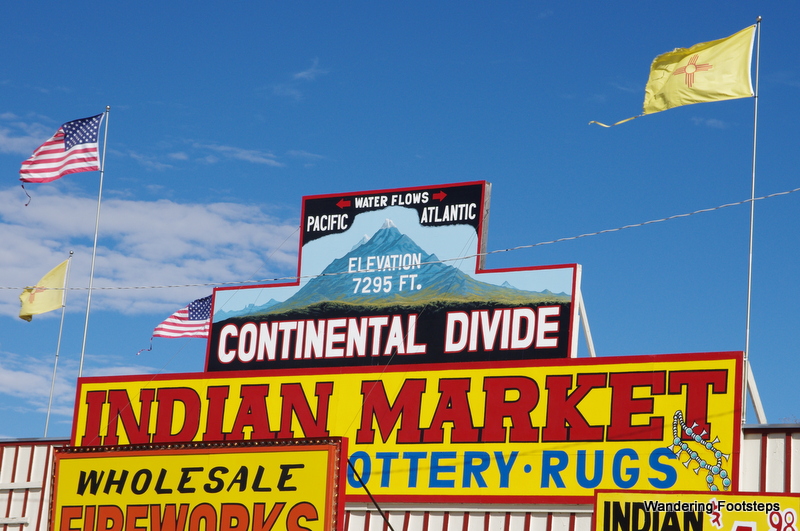 The Continental Divide!