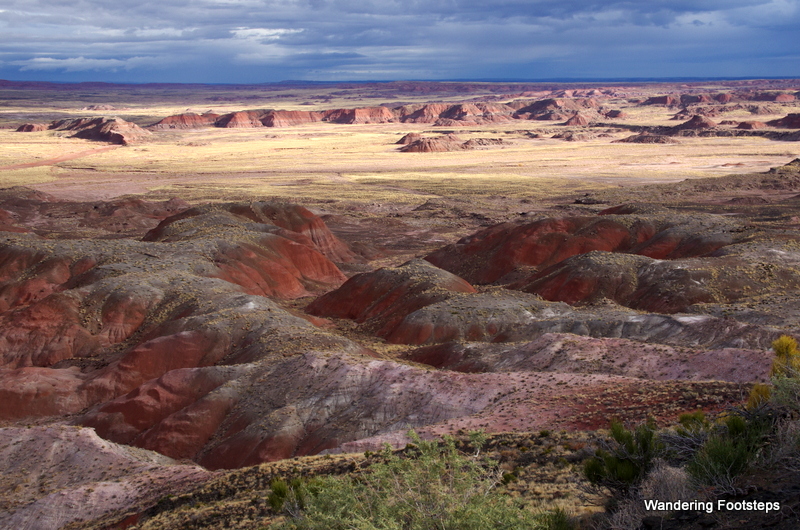 The Painted Desert, Petrified Forest N.P.