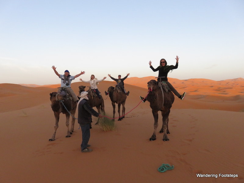 An amazing moment in Morocco while camper vanning with my parents.