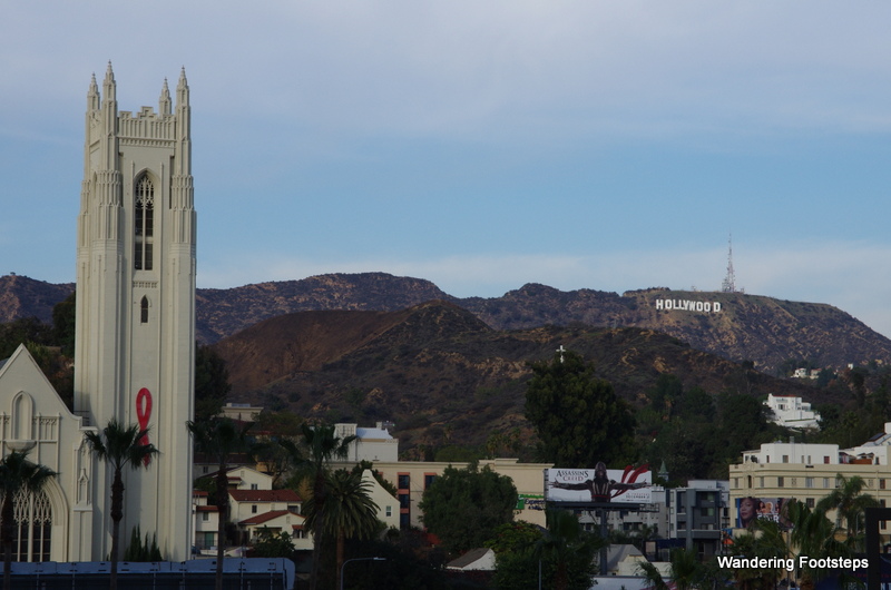 The Hollywood sign!
