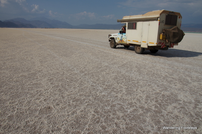 In the salt pans of Djibouti, you were there.