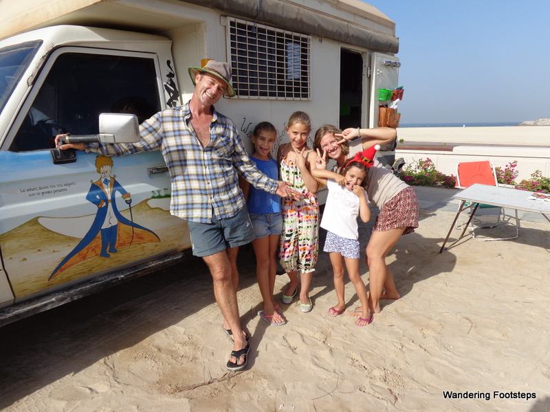Expats in Dubai stopped us so often we ended up writing our blog address on Totoyaya's side!