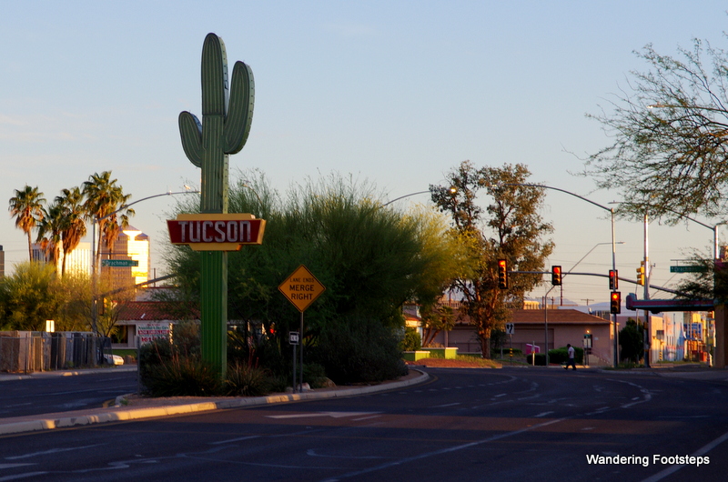 Tucson's neon sign isn't a saguaro cactus for nothing - it gets HOT here!