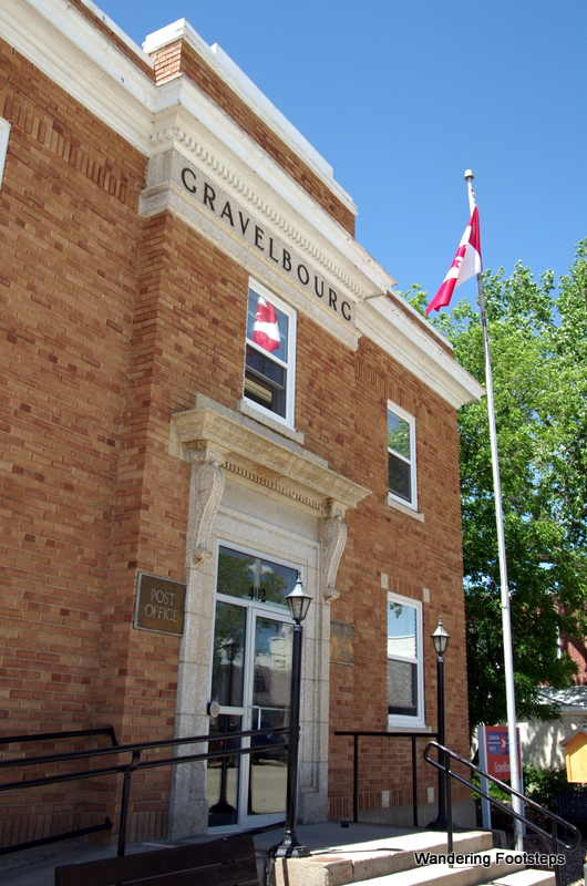 Gravelbourg, an old Francophone town surrounded by the Anglophones of Southern Saskatchewan.
