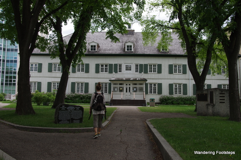 An old convent where sisters who'd kayaked from Montreal (!) set up shop.