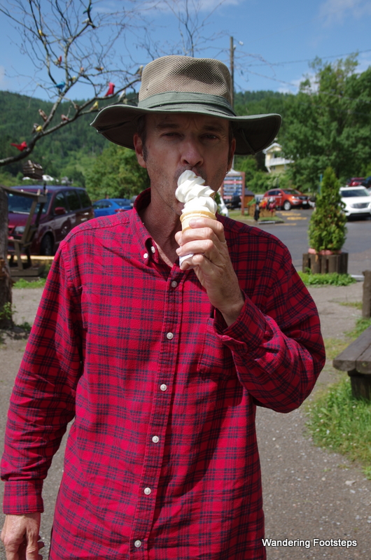 Bruno, the professional ice-cream eater.