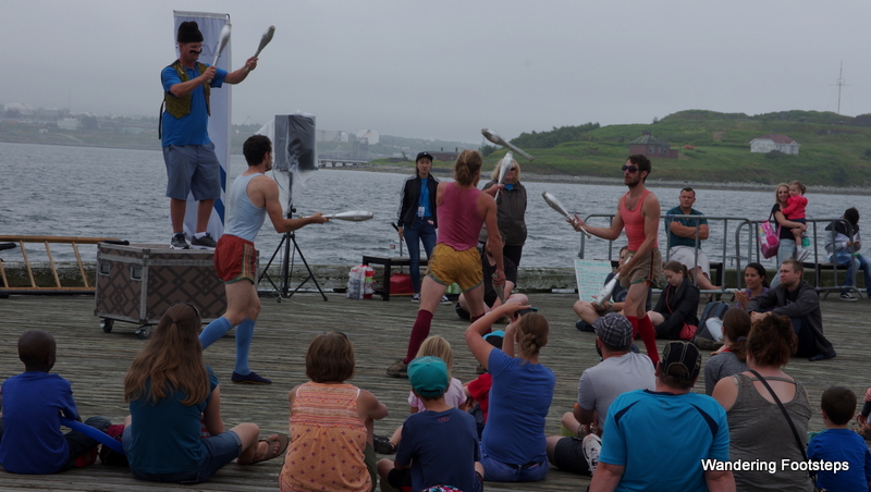 The Buskers' Festival in Halifax.
