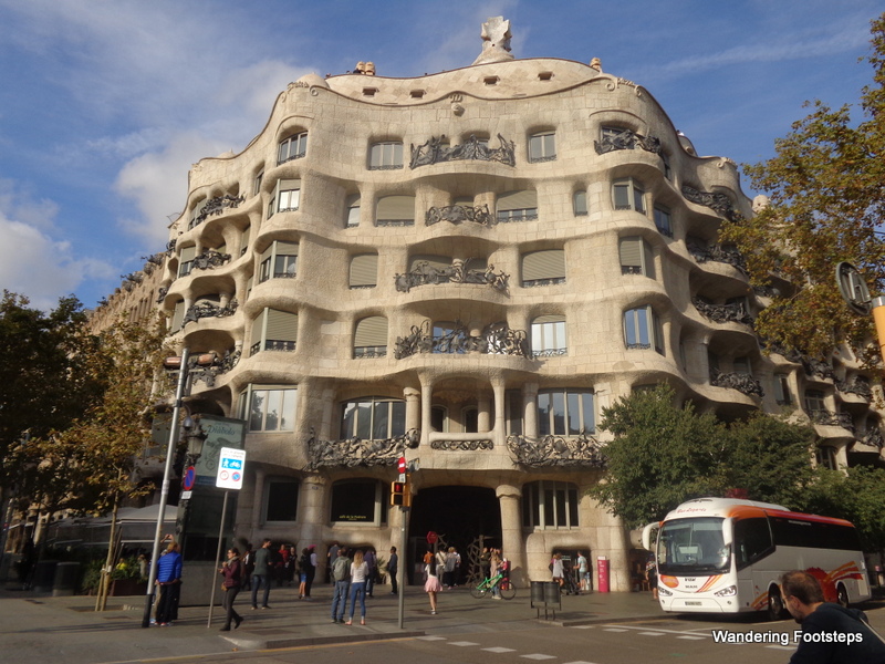 Wacky Gaudi architecture.