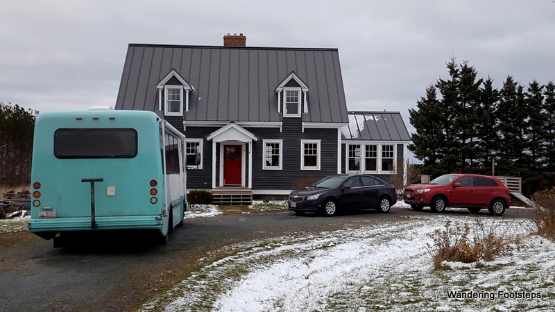 Our "home" in Bayfield, Nova Scotia, Canada.