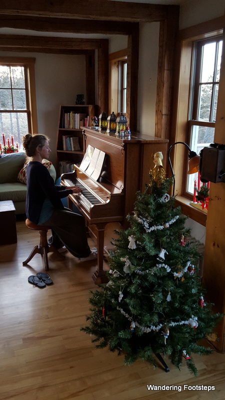 Taking advantage of the piano!