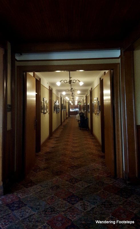 The hallways of the Mohonk Mountain House.