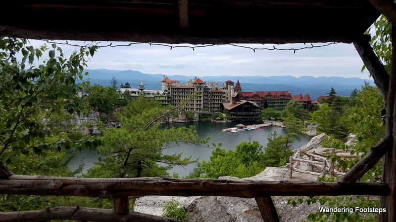 The Mohonk Mountain House.
