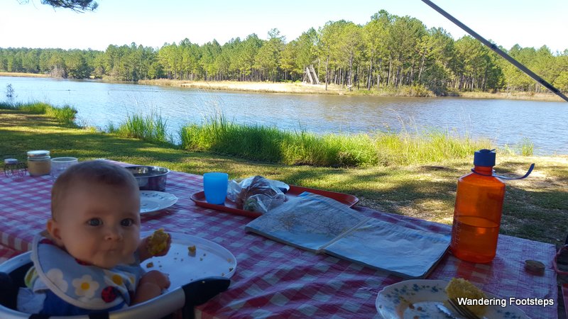 Lunch with a view.  Way to go, Alabama!